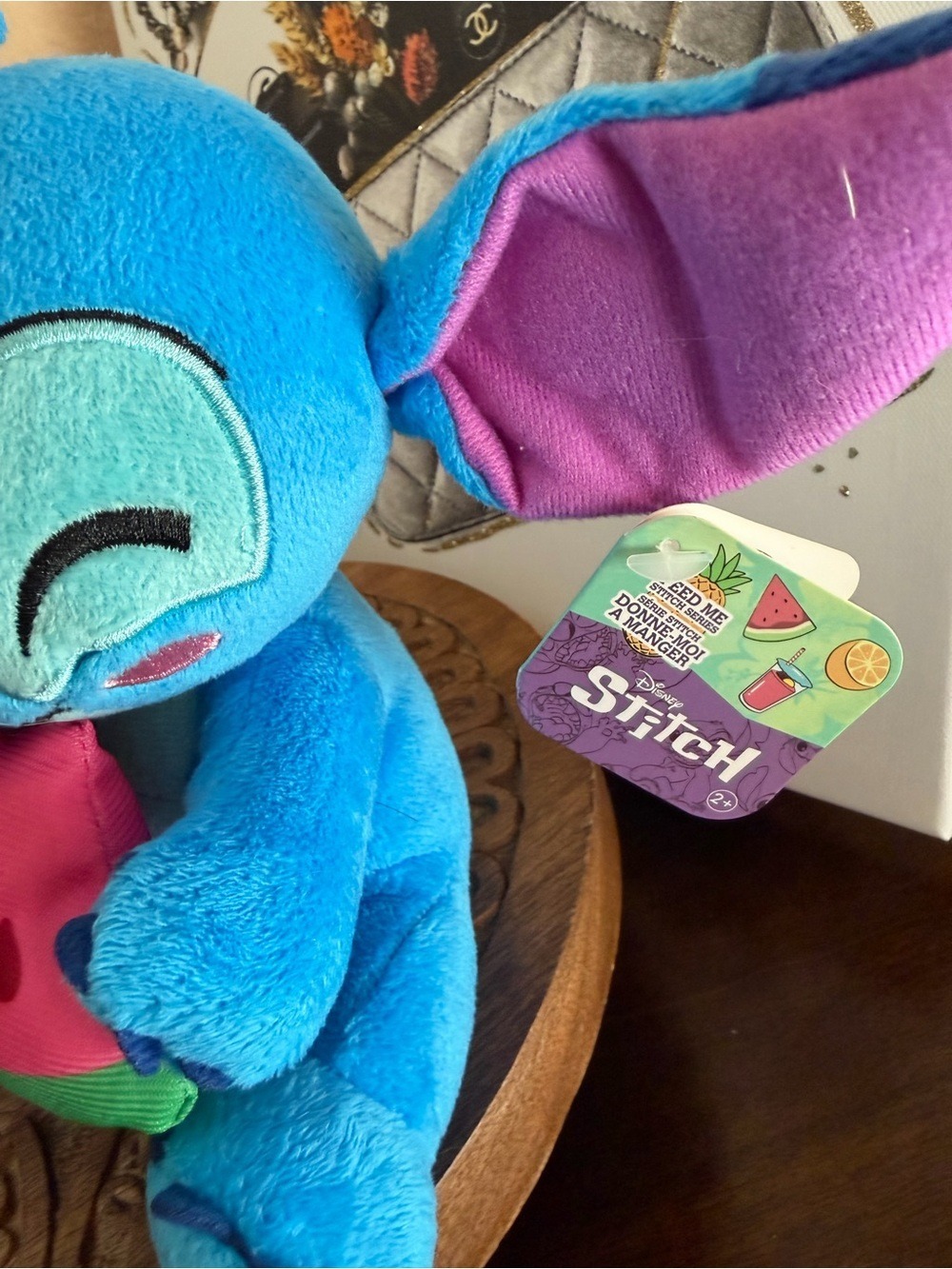 Disney Stitch Plush Toy- Set of 2 (watermelon stitch NWT) - Picture 3 of 3
